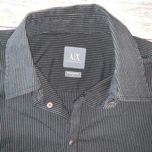Armani exchange men’s button up size small